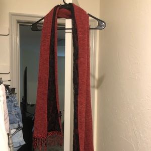 Red & Black Scarf
